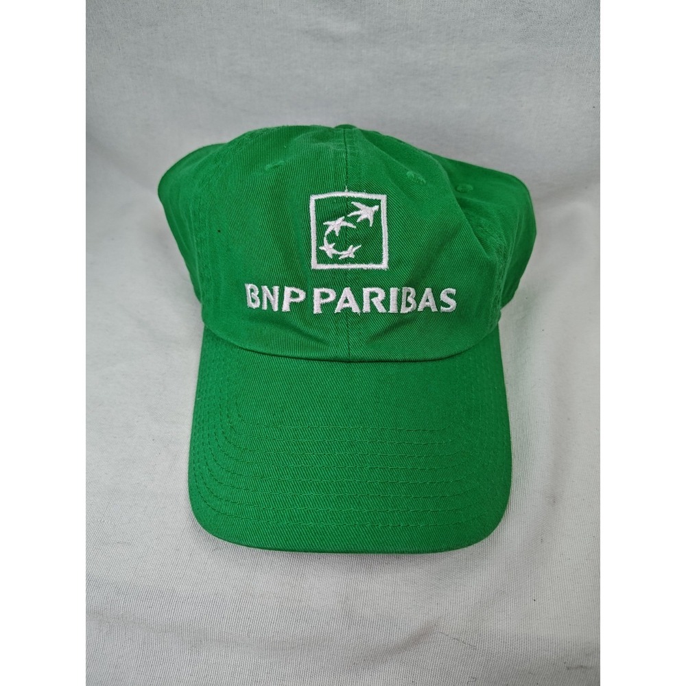American Needle Tennis BNP Paribas Open Green Strapback Men's Hat Cap Cotton - Picture 8 of 8